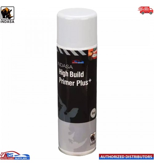 INDASA HIGH BUILD PRIMER+ AEROSOL WHITE SPRAY PAINT 500ML